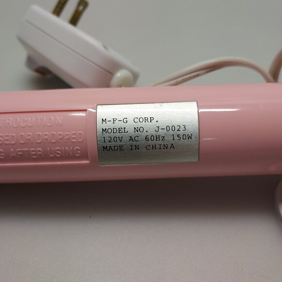 MISS FLAMINGO RETRO VTG FLAMINGO HOT AIR HAIR STYLING BRUSH RARE PINK NOS IN BOX - Picture 12 of 12